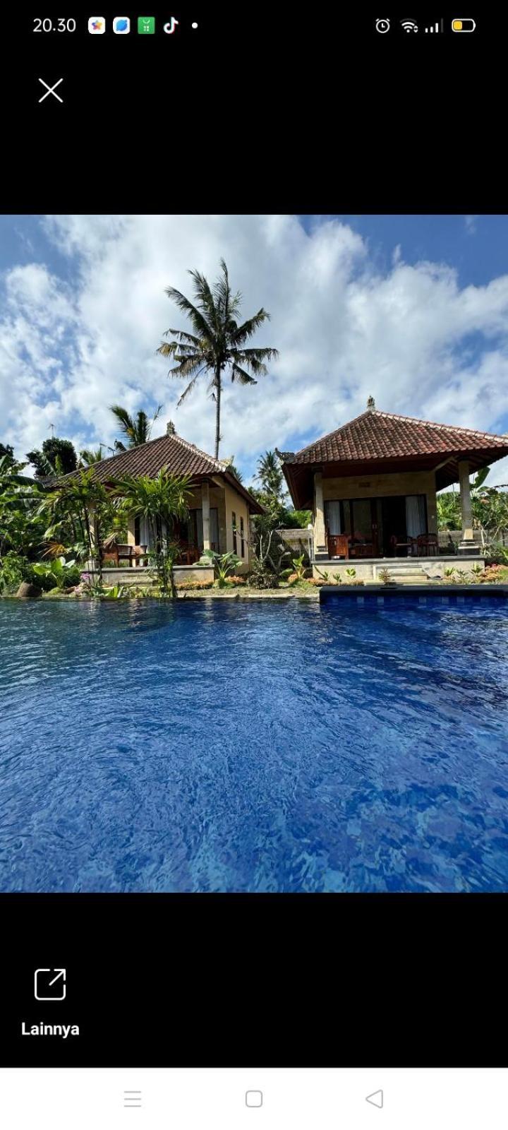 Intan Sidemen Villa Esterno foto