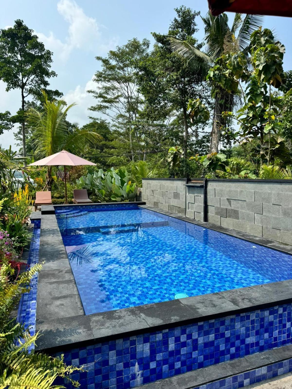 Intan Sidemen Villa Esterno foto