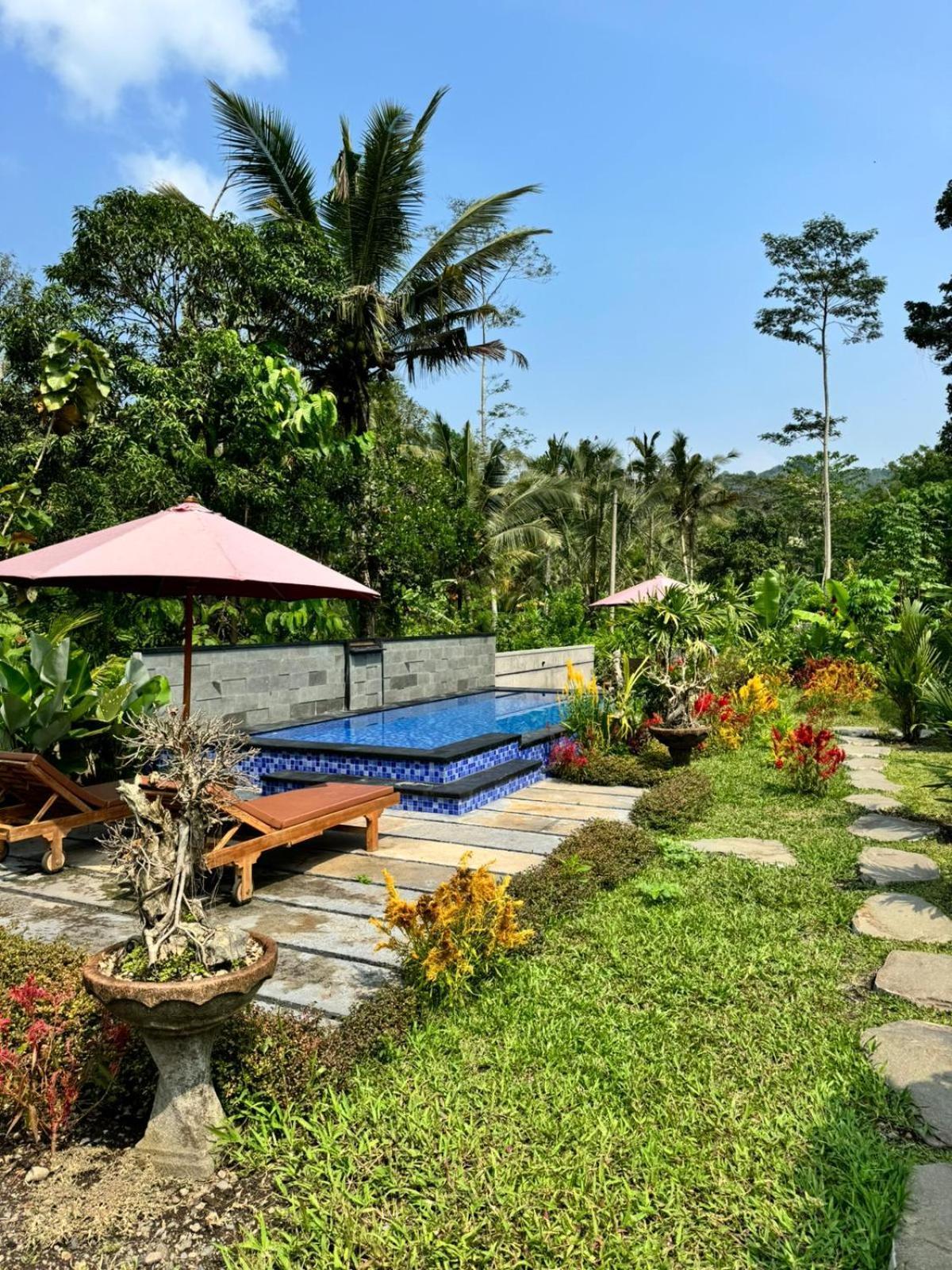 Intan Sidemen Villa Esterno foto