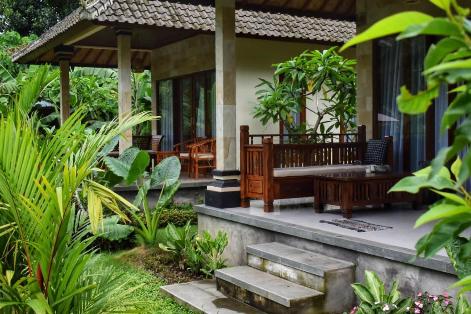 Intan Sidemen Villa Esterno foto