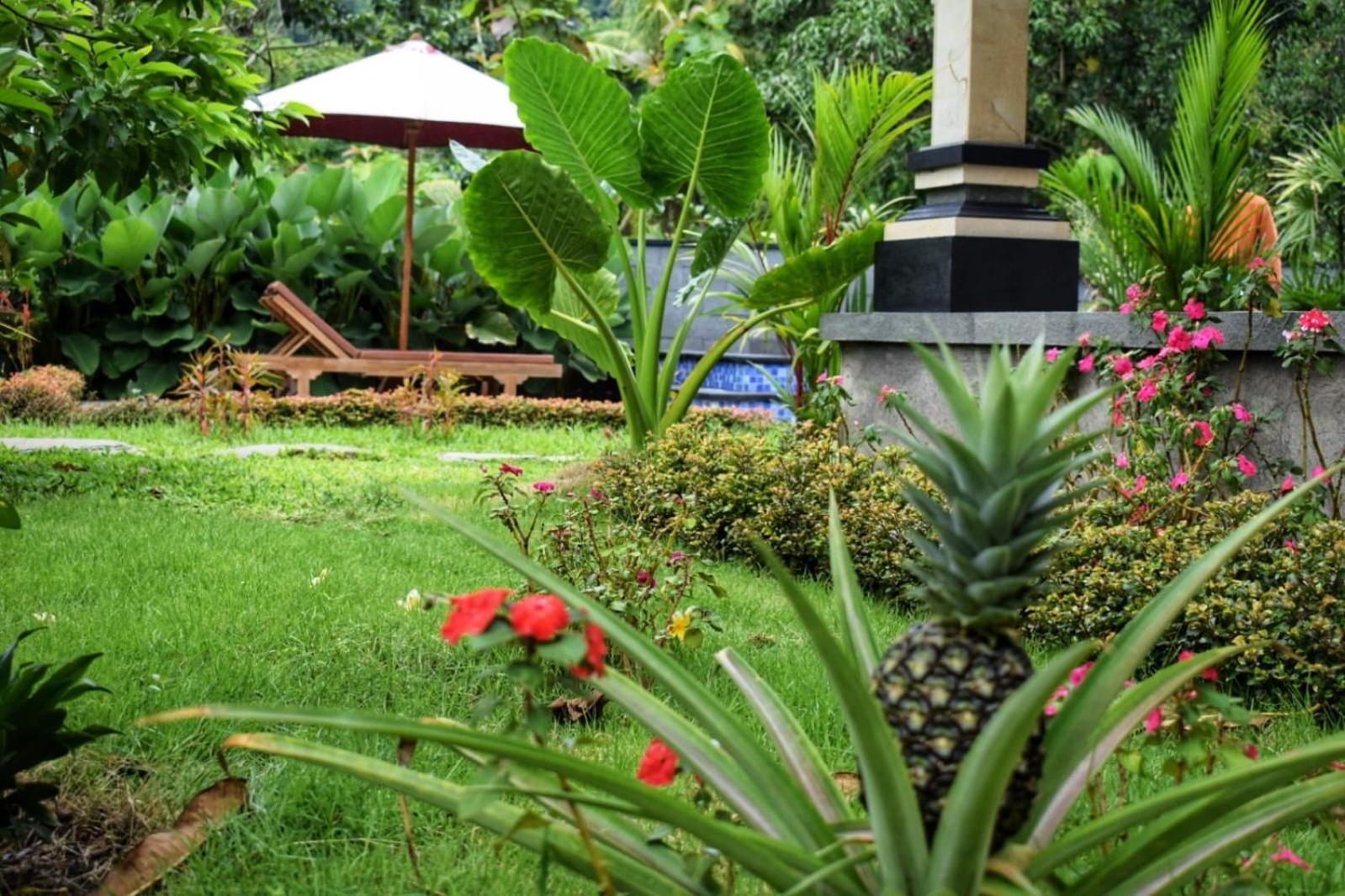Intan Sidemen Villa Esterno foto