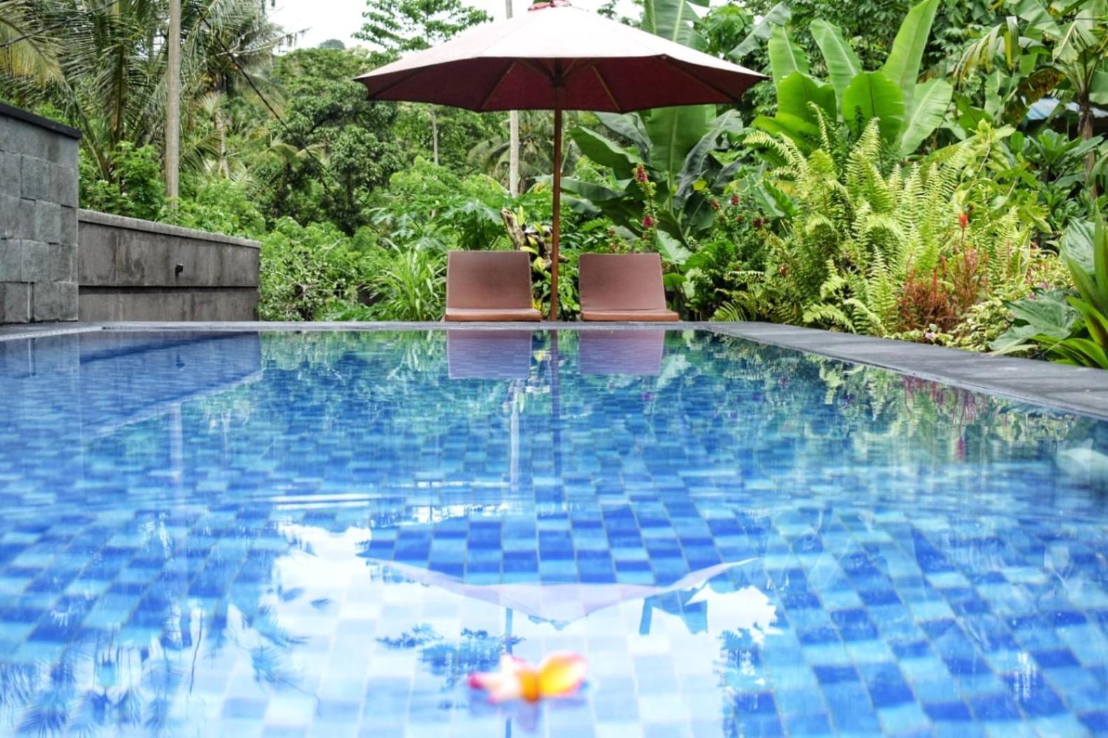 Intan Sidemen Villa Esterno foto