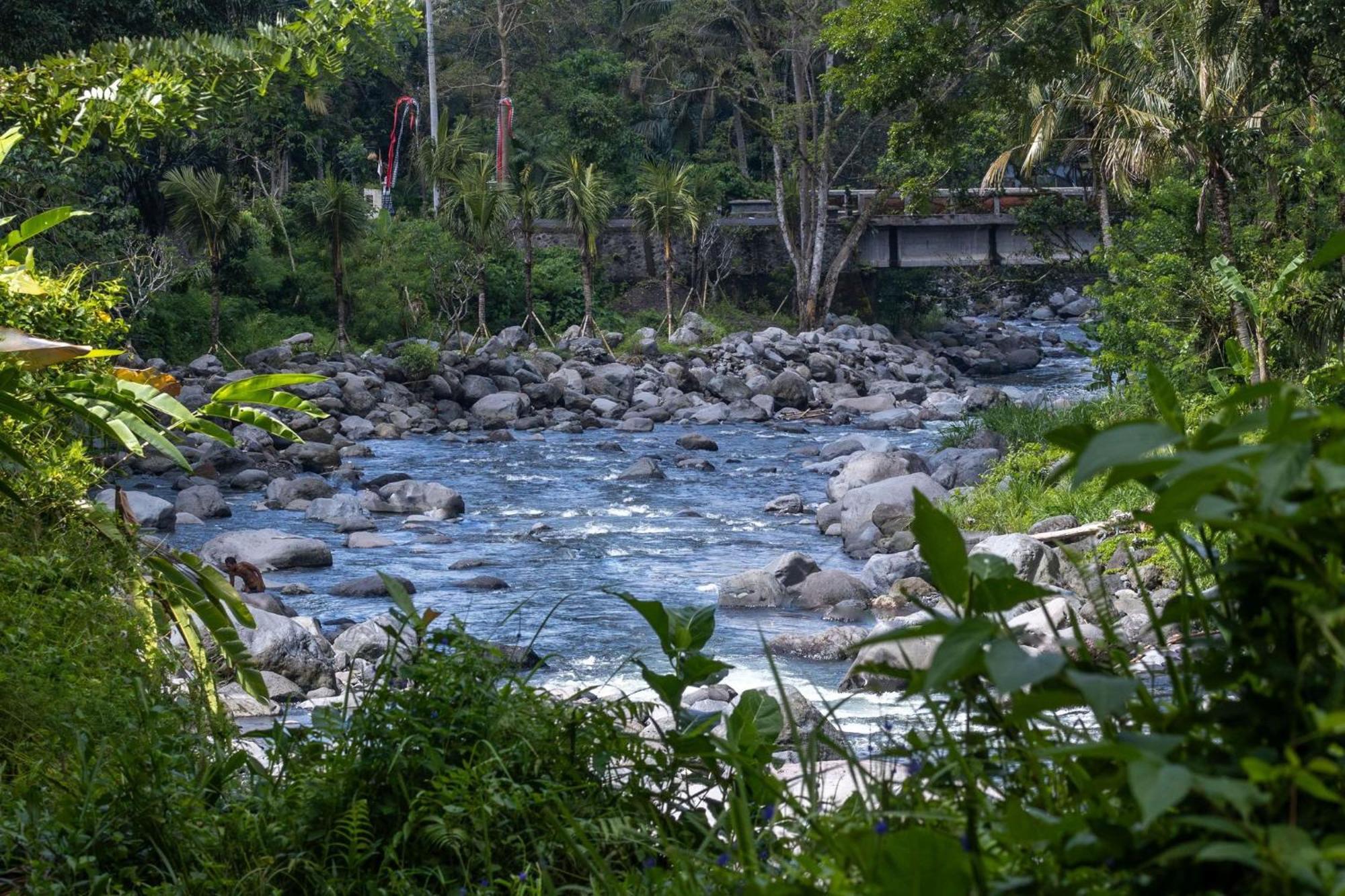 Intan Sidemen Villa Esterno foto