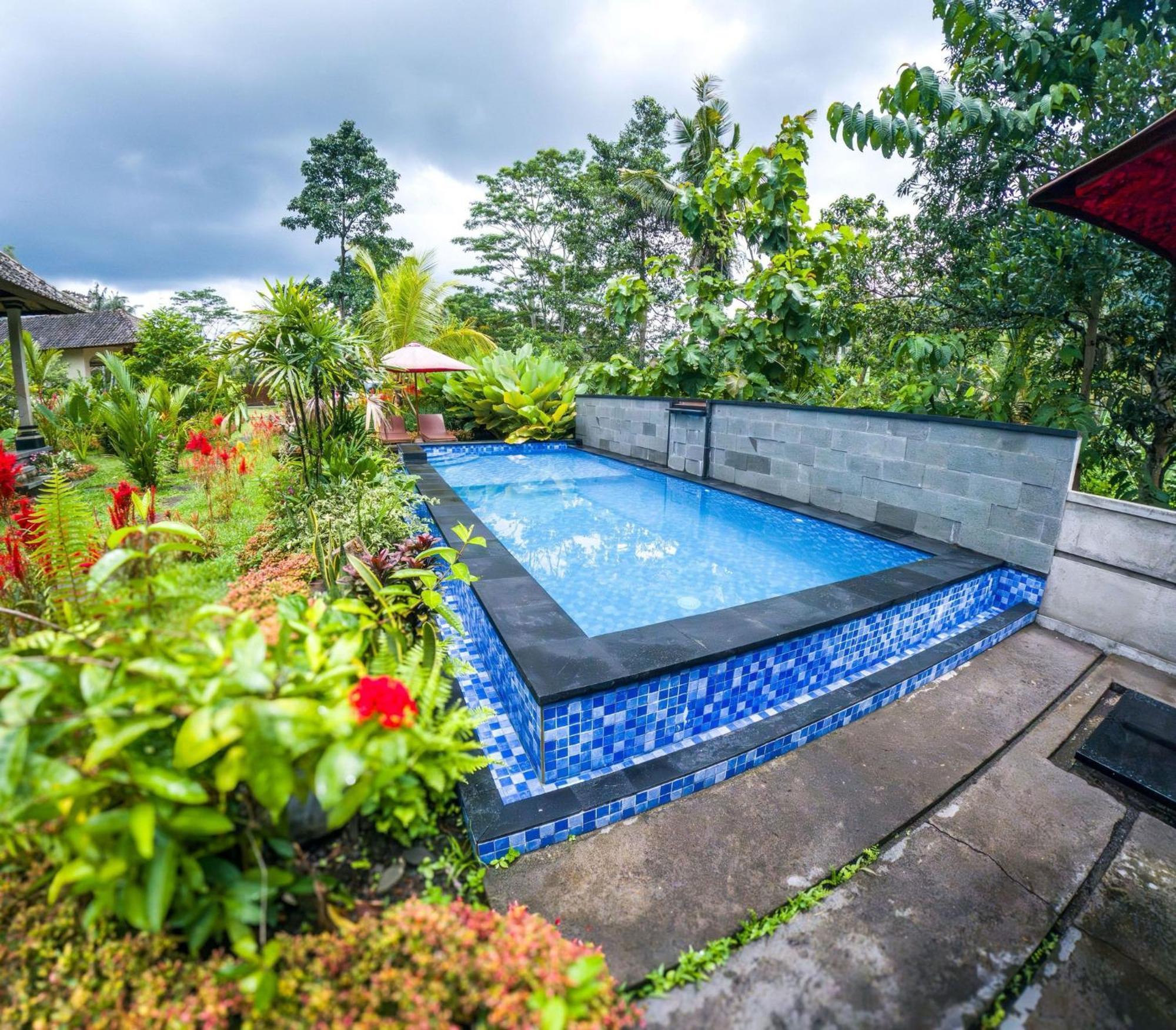 Intan Sidemen Villa Esterno foto