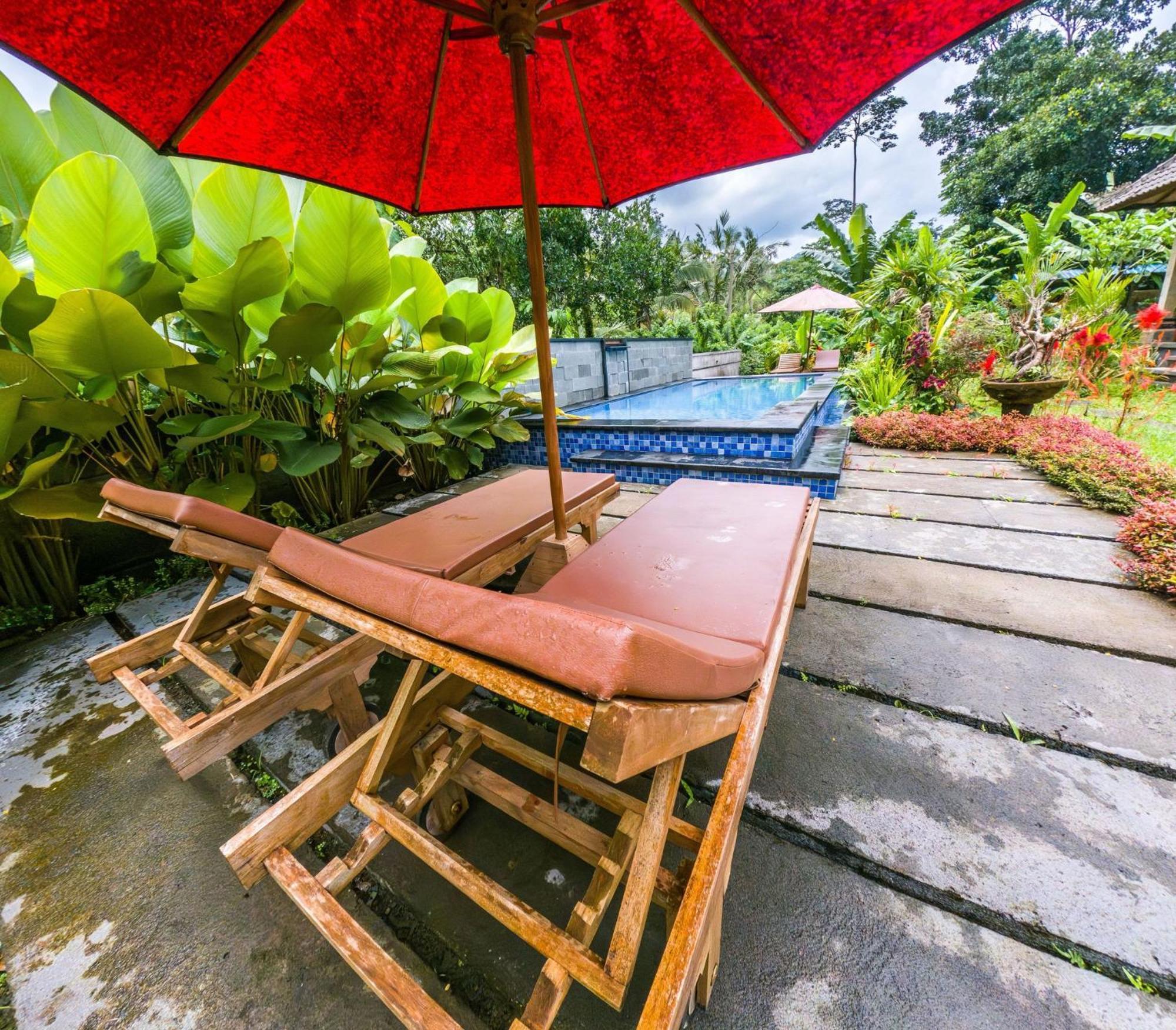 Intan Sidemen Villa Esterno foto